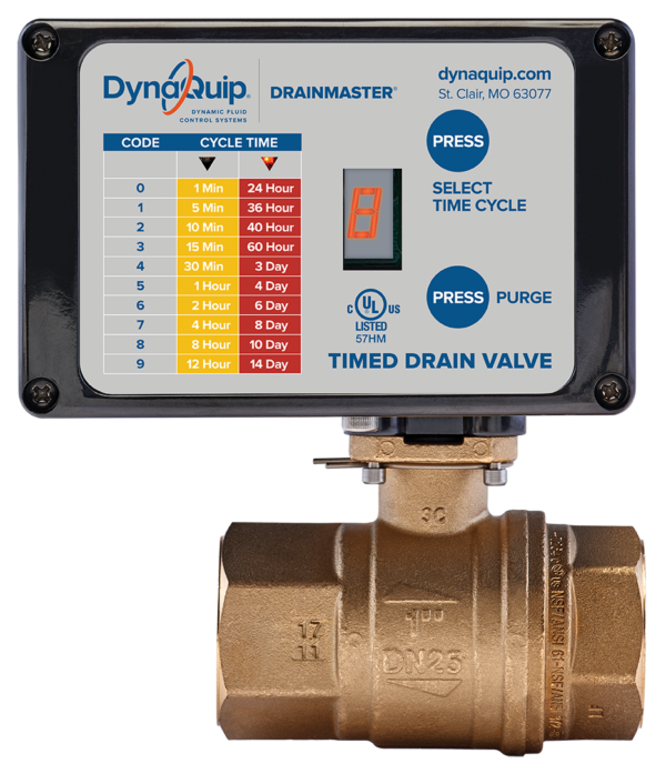 AD2A 1, DRAINMASTER DC Auto Drain Valve 1"