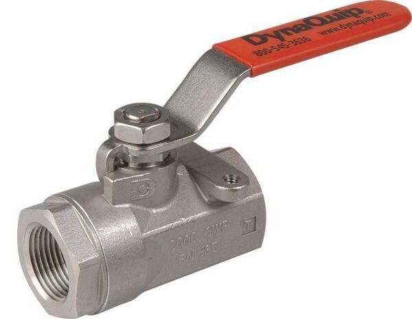 V1S1.A90P 2, Stainless Steel 2-Piece Screwed Body Valve - V1S Series