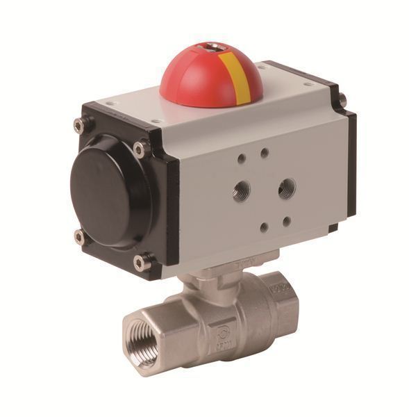 Pneumatic Actuator with 2 PC Stainless Steel Ball Valve (PHS - AP Series)
