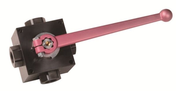 VXEK.A0 3/4, Carbon Steel 4-Way High-Pressure Valve - VXE Series