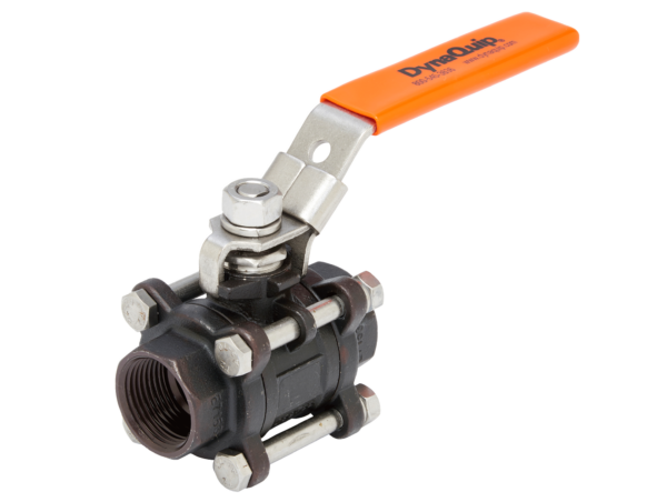 V6C2.A9AP 3/8, Carbon Steel 3-Piece Bolted In-Line Valve - V6C Series