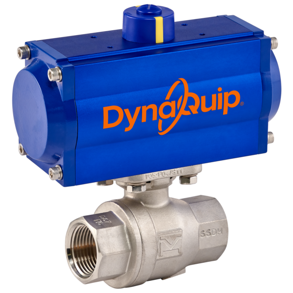 PAS23ARDA052, Pneumatic Automated 2PC High Pressure Stainless Steel Ball Valve