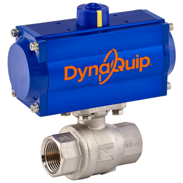 PAS27ARSR10510F, Pneumatic Automated 2PC High Pressure Stainless Steel Ball Valve