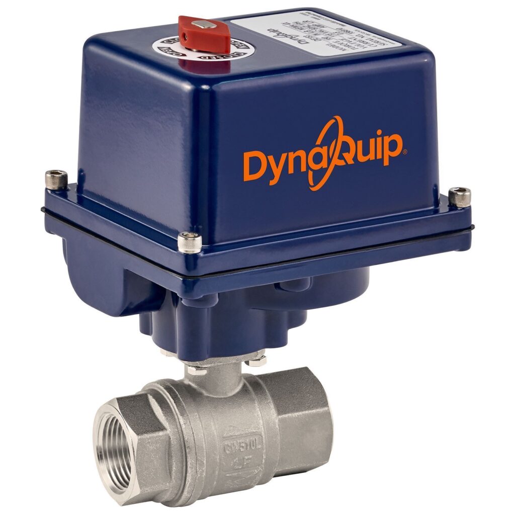 E2S SERIES - 2 PC Stainless Steel Ball Valve - Electric Actuator