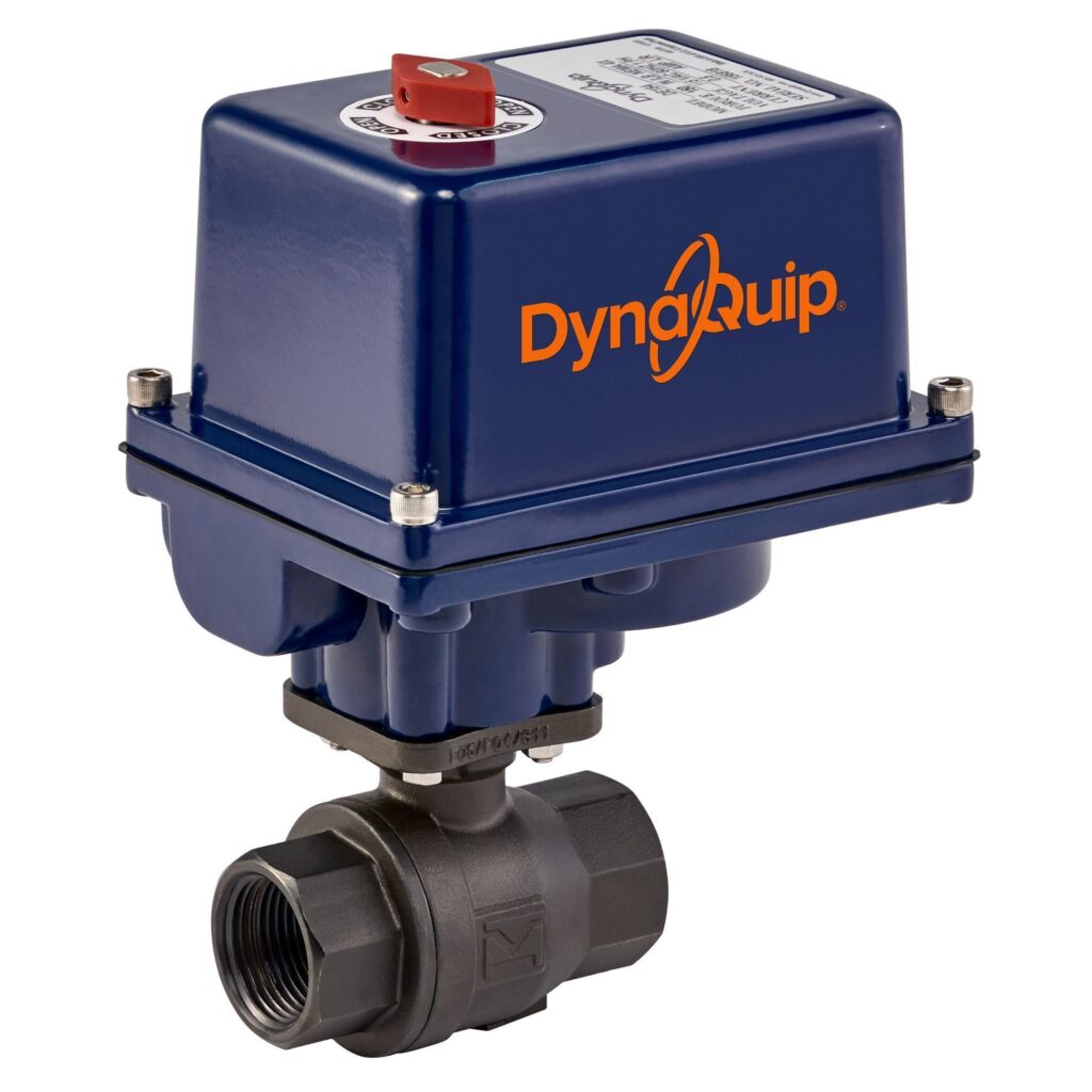 E2C SERIES - 2 PC Carbon Steel Ball Valve - Electric Actuator