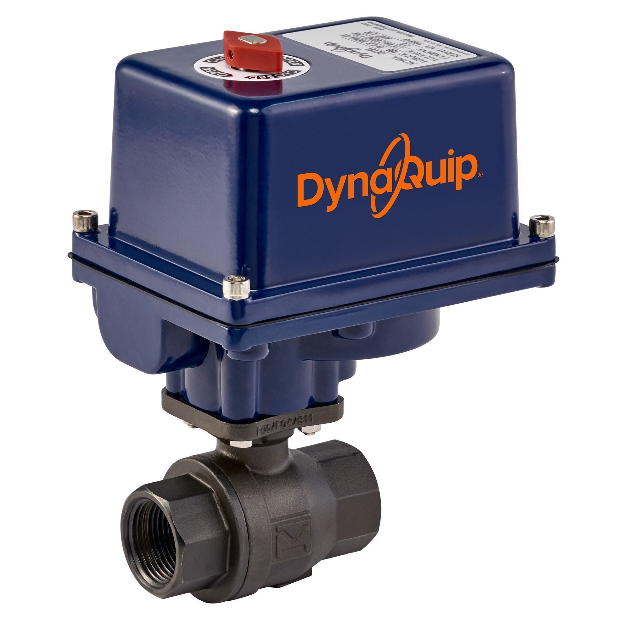 E2C SERIES - 2 PC Carbon Steel Ball Valve - Electric Actuator