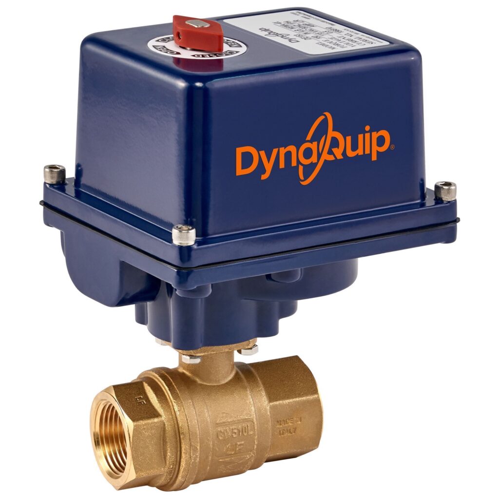 EHH SERIES - 2 PC Brass Ball Valve - Electric Actuator