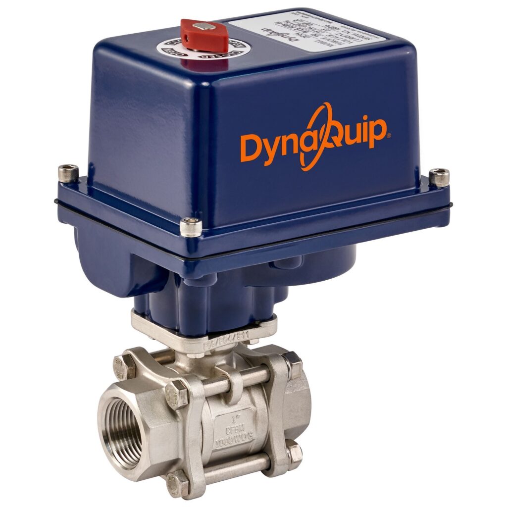 E3S SERIES - 3 PC Stainless Steel Ball Valve - Electric Actuator