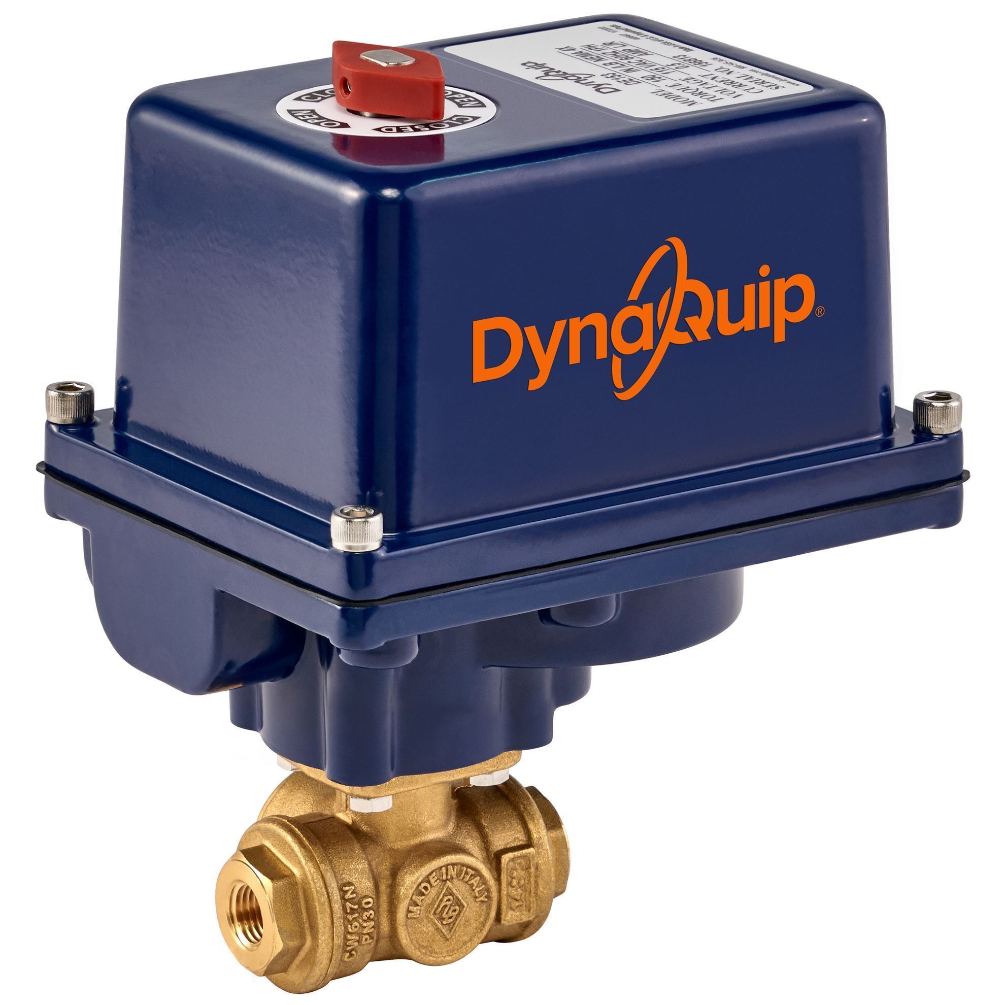 EYH SERIES - 3 WAY Brass Ball Valve - Electric Actuator