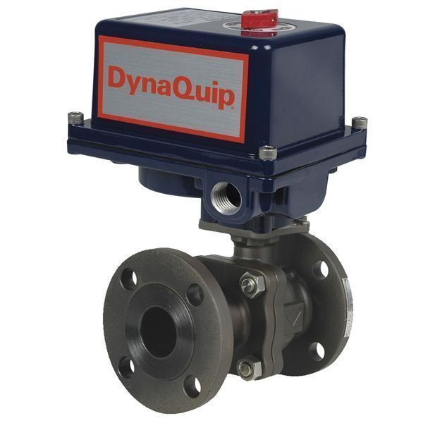 E5C SERIES - 2PC Flanged Carbon Steel Ball Valve - Electric Actuator
