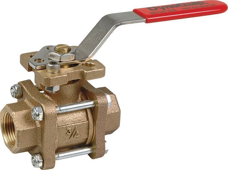Bronze 3-Piece Bolted In-Line Valve - VVA Series