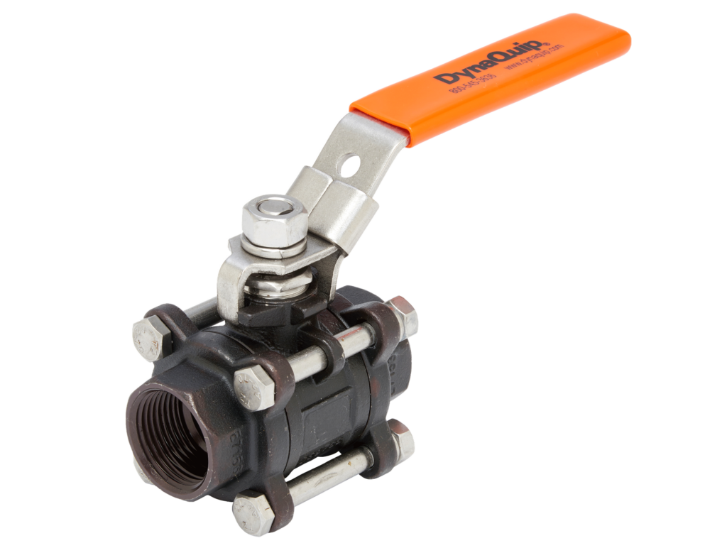 Carbon Steel 3-Piece Bolted In-Line Valve - V6C Series