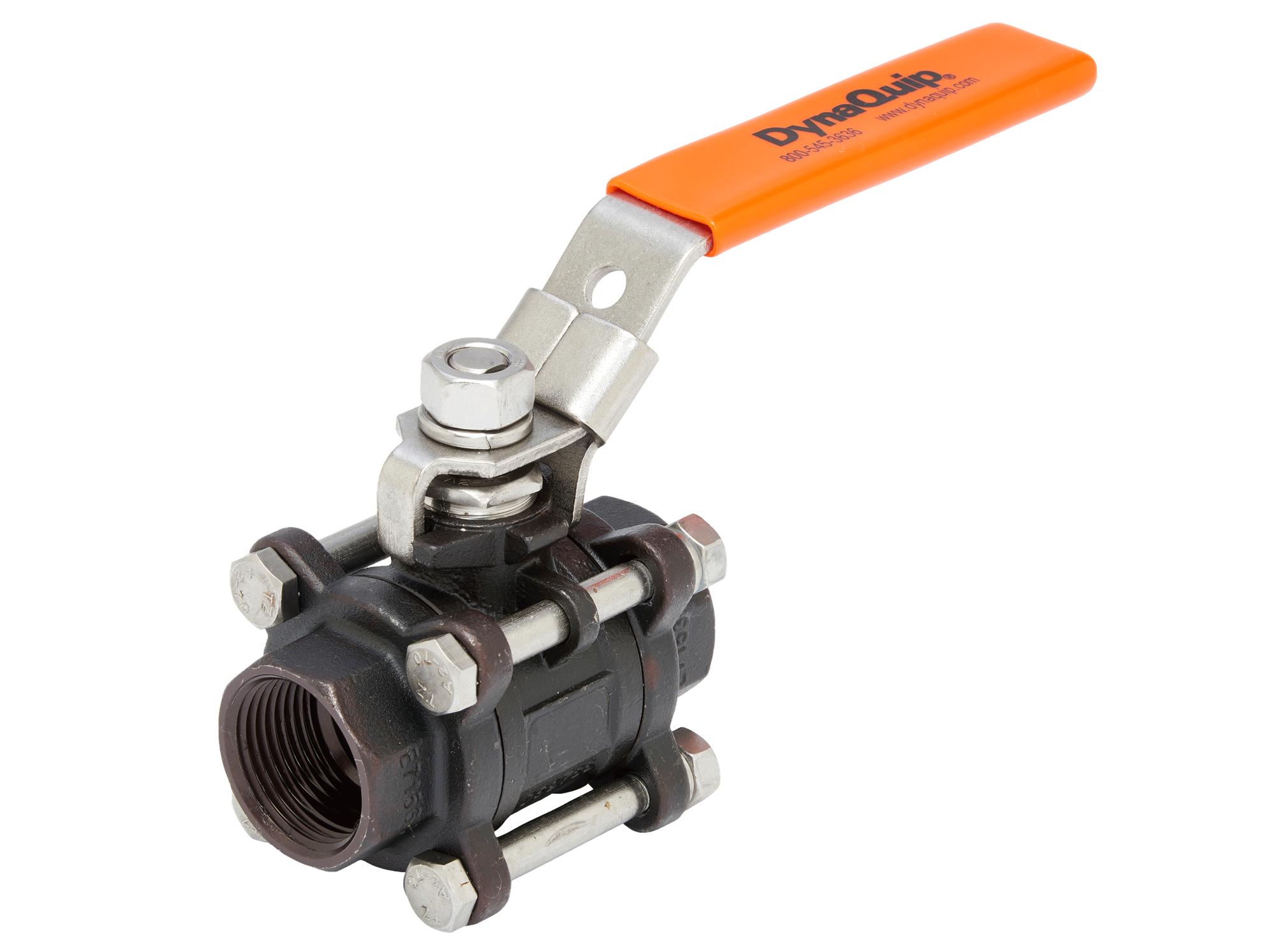 Carbon Steel 3-Piece Bolted In-Line Valve - V6C Series