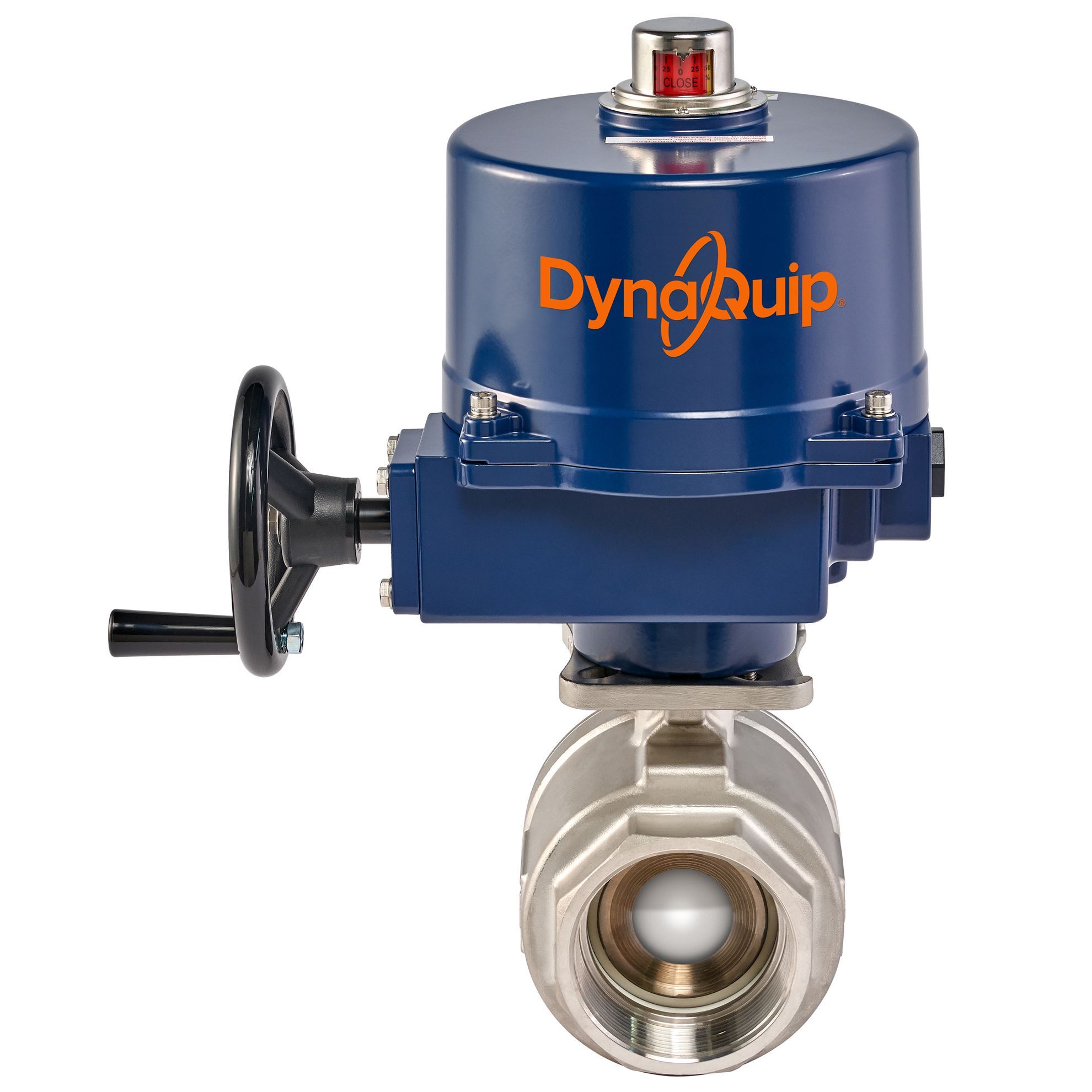 EAS SERIES - 2 PC High Pressure Stainless Steel Ball Valve - Electric Actuator