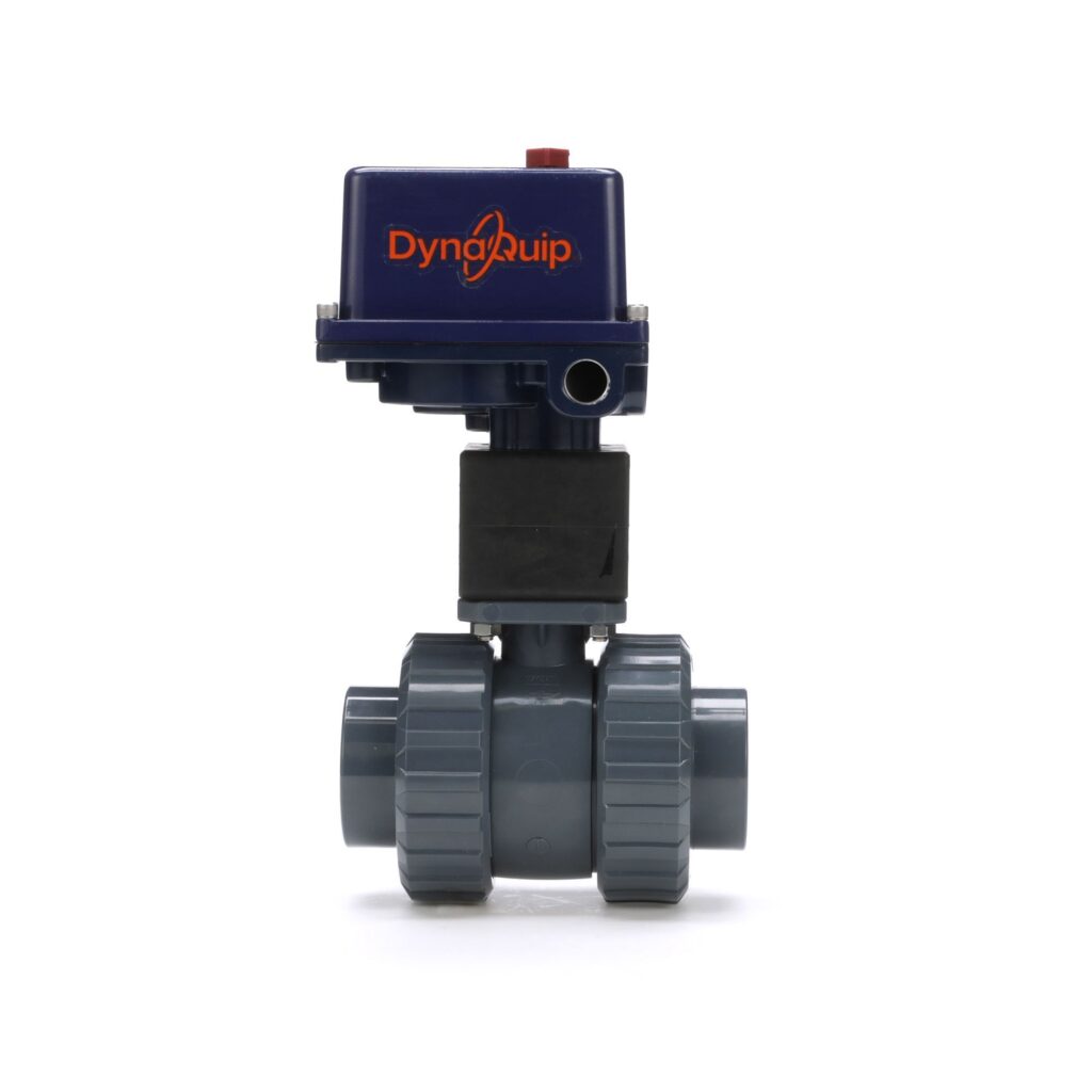 ECP SERIES - Bi-Directional PVC Ball Valve - Electric Actuated