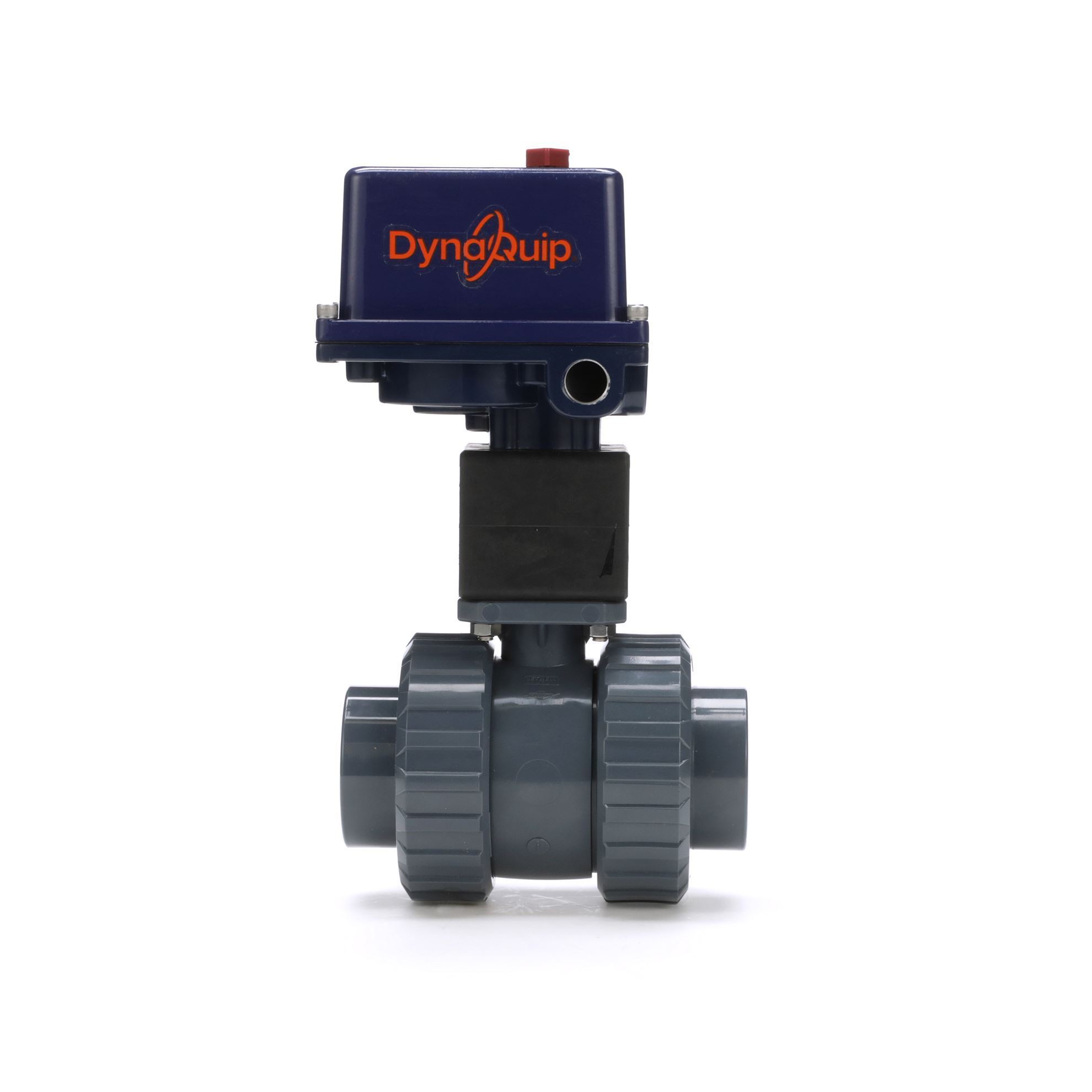 ECP SERIES - Bi-Directional PVC Ball Valve - Electric Actuated