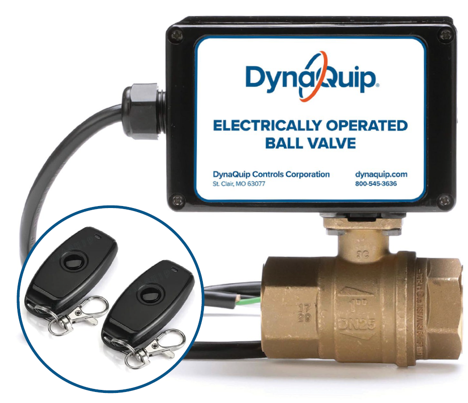 Remote Control EHW Series Electric Brass Valves